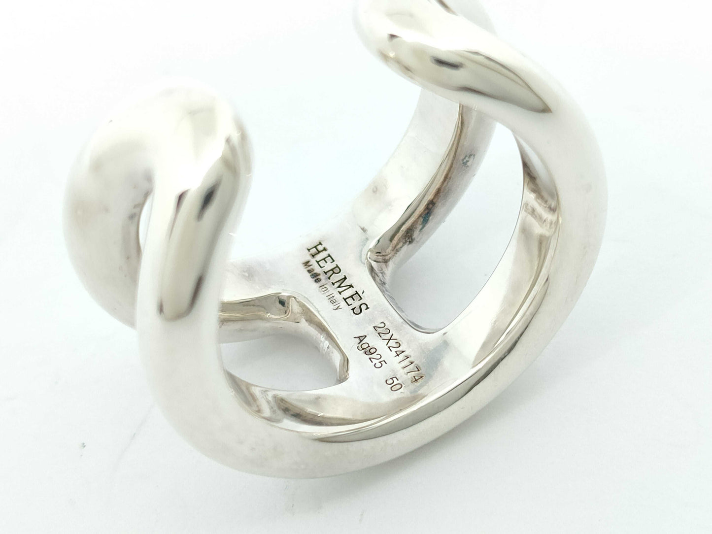 HERMES Osmos PM Ring in SV925 #50