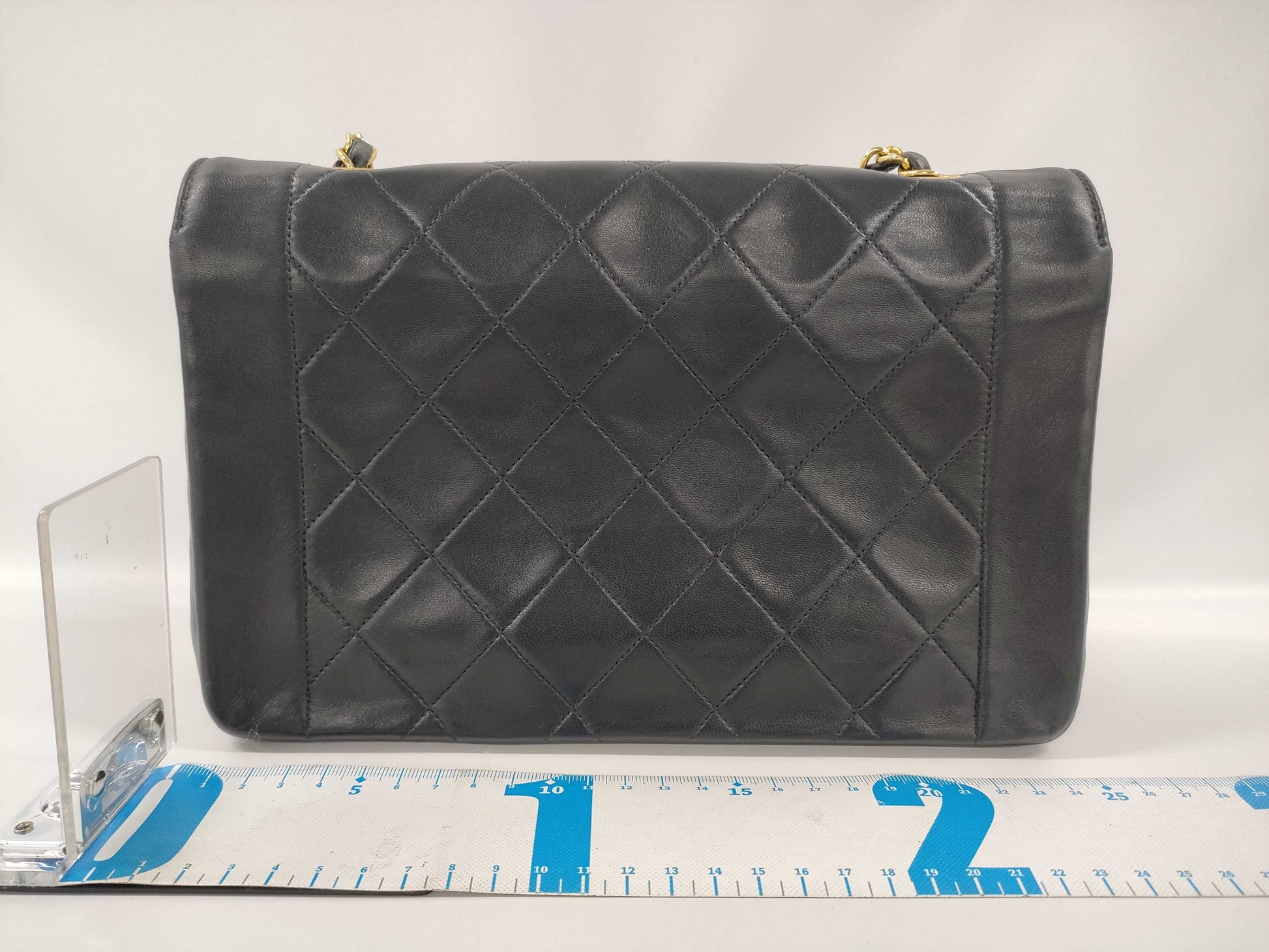 CHANEL CHANEL Matelasse Shoulder Bag Diana Black Shoulder Bag
