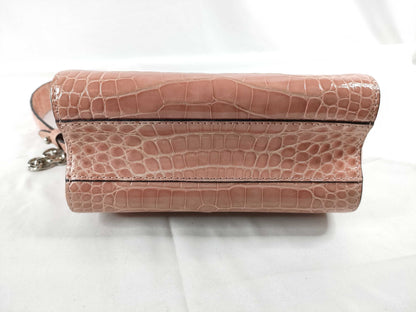 LOUIS VUITTON Crocodile Twist PM Turnlock Shoulder Bag