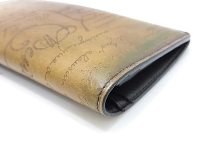 Berluti Berluti Calligraphy Long Wallet Brown