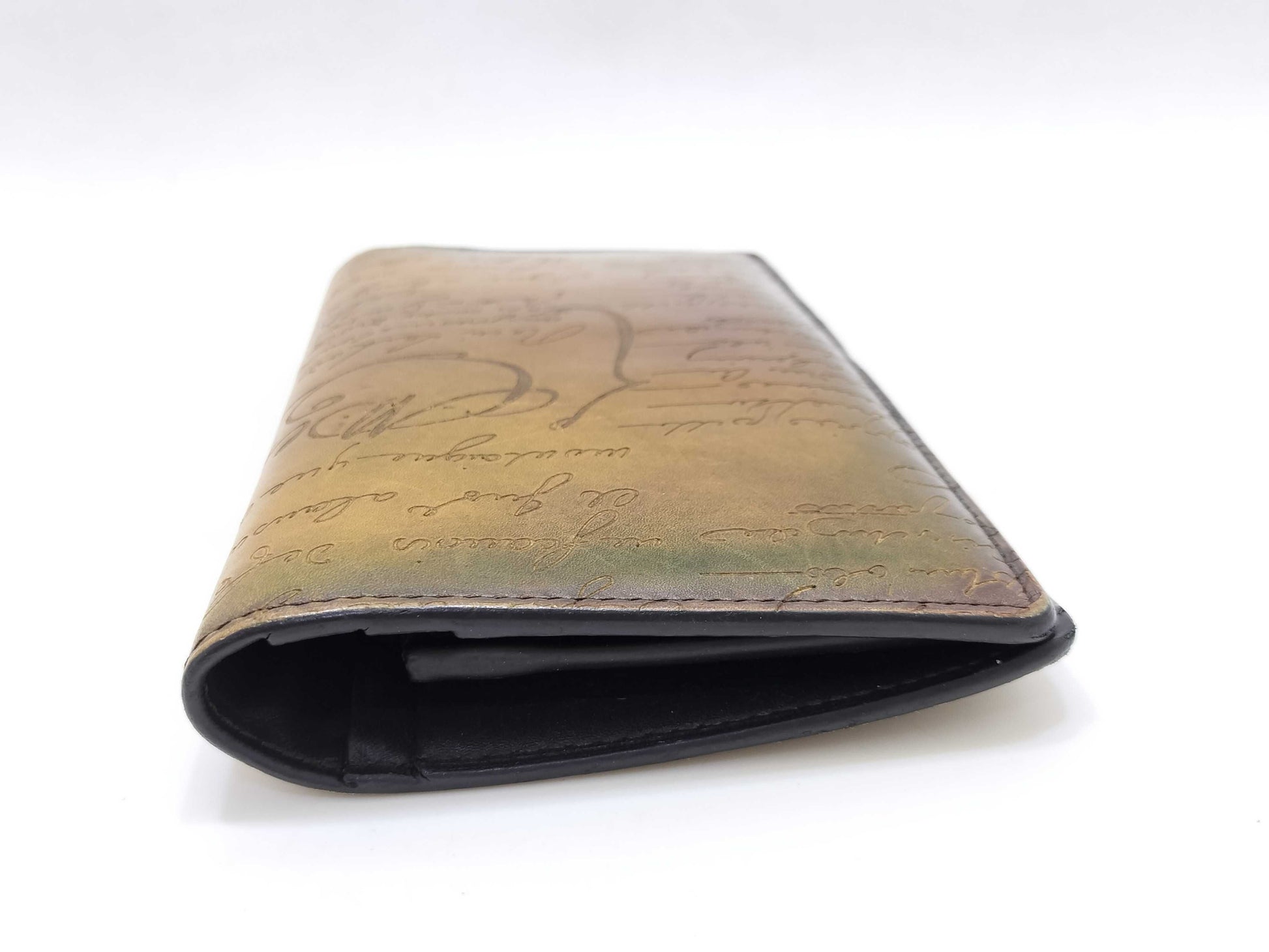 Berluti Berluti Calligraphy Long Wallet Brown