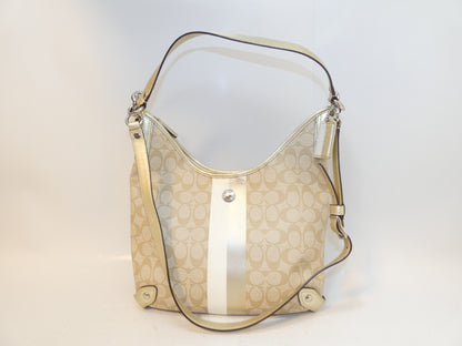 COACH 2-way Signature PVC Hand/Shoulder Bag
