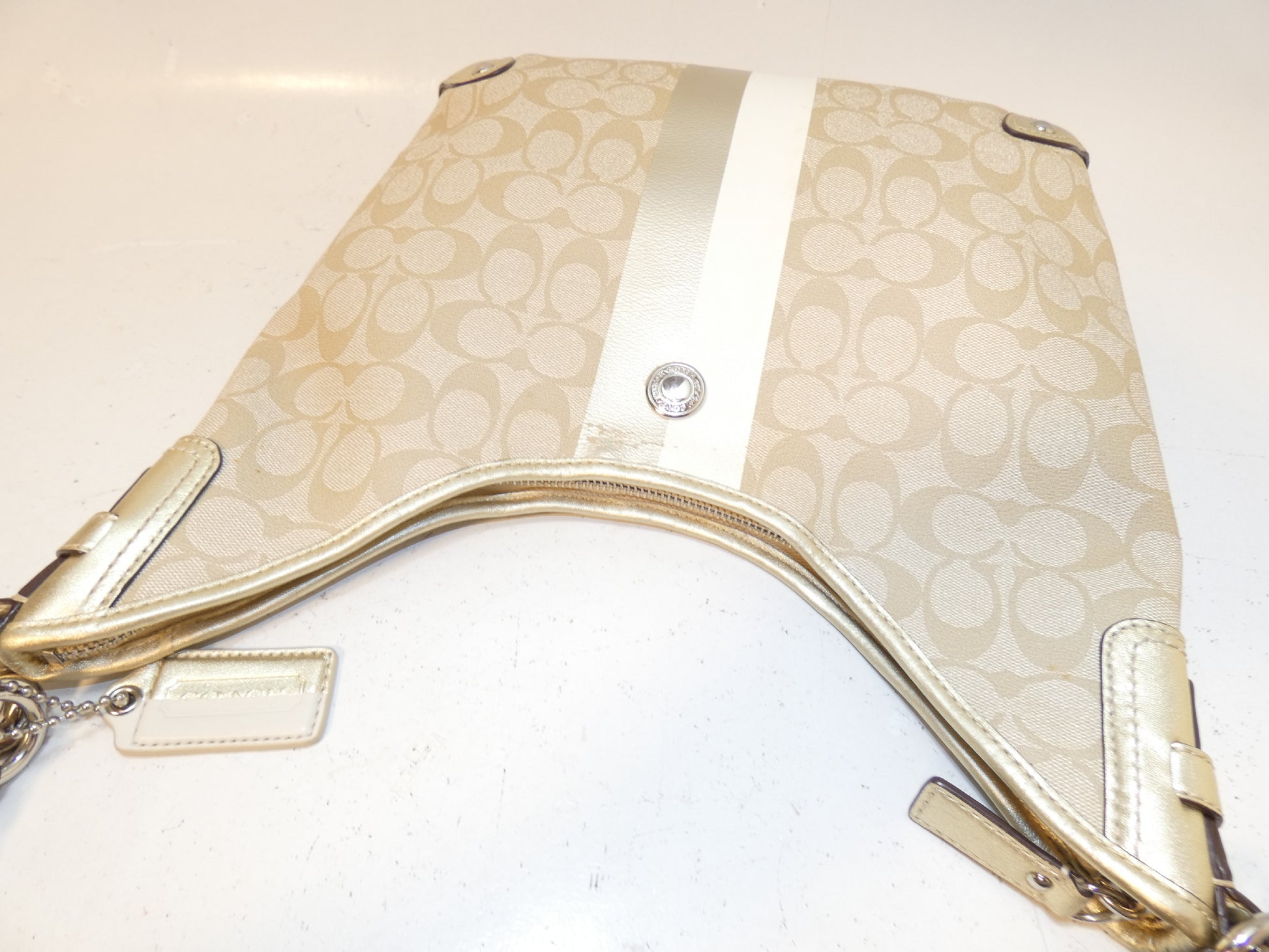 COACH 2-way Signature PVC Hand/Shoulder Bag