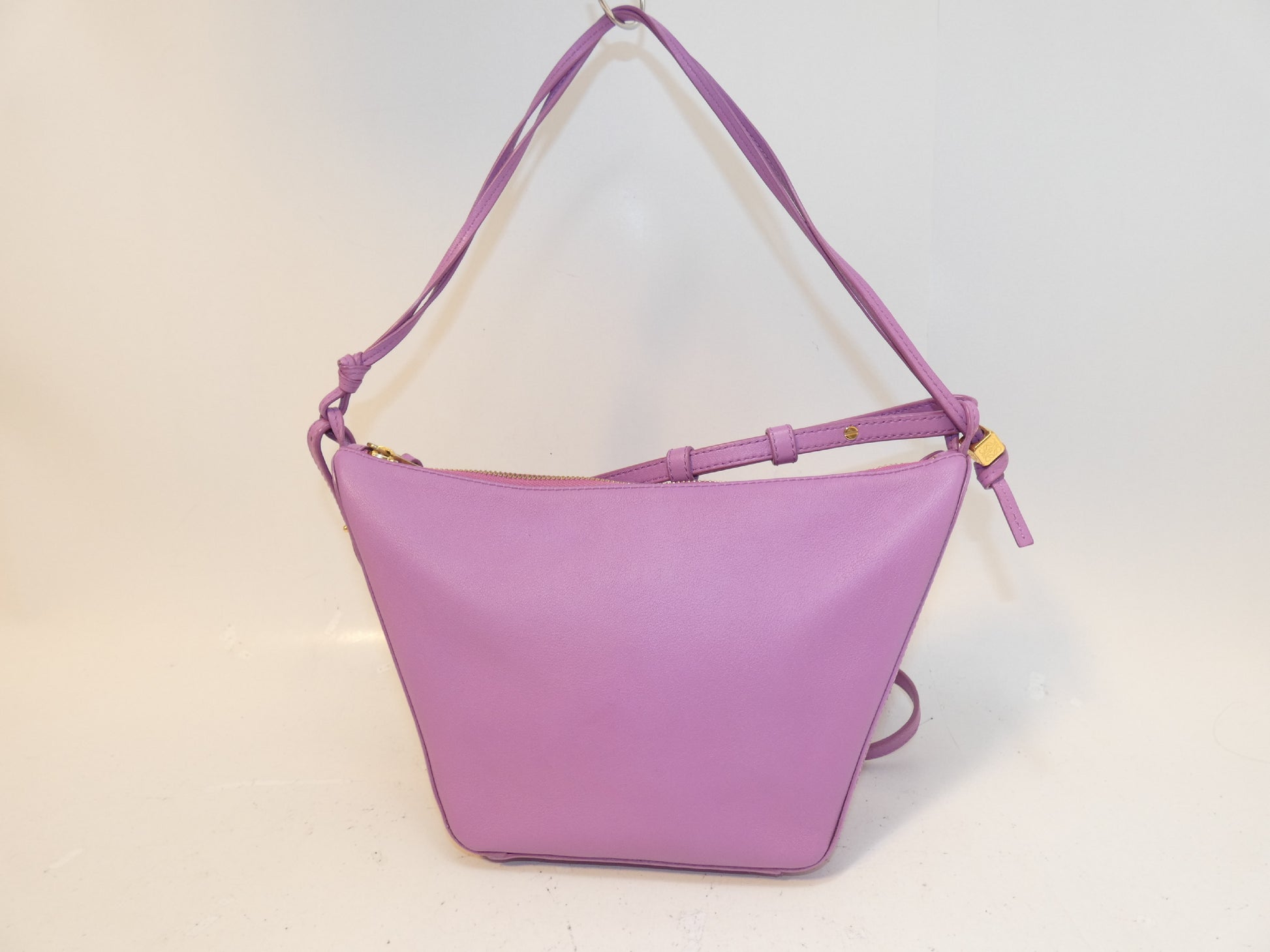 LOEWE 2-way Hammock Mini Hobo Leather Classic Calfskin Hand Shoulder Bag