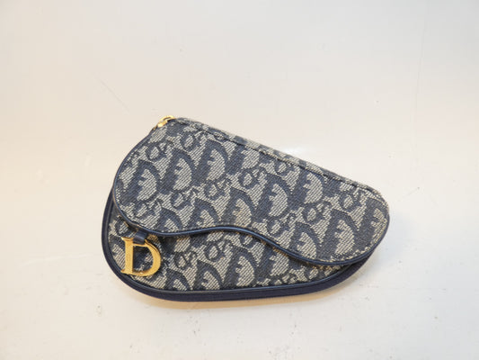 Dior Trotter D Motif Saddle Pouch