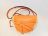 LOEWE Gate Bag Raffia Leather Shoulder Bag