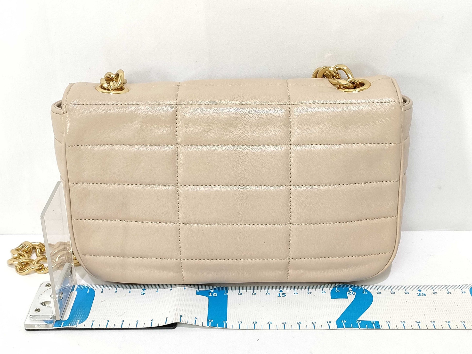 CELINE Monochrome Leather Shoulder Bag