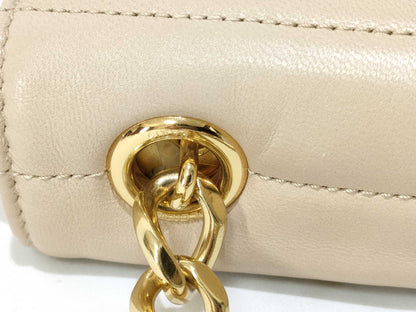 CELINE Monochrome Leather Shoulder Bag