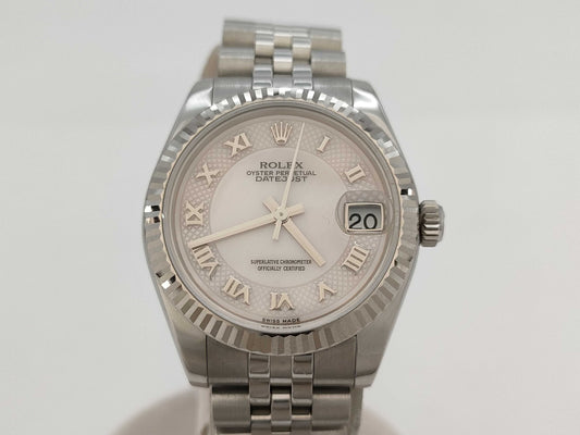 ROLEX Datejust 178274NRD D316865 Shell Dial Women's Watch
