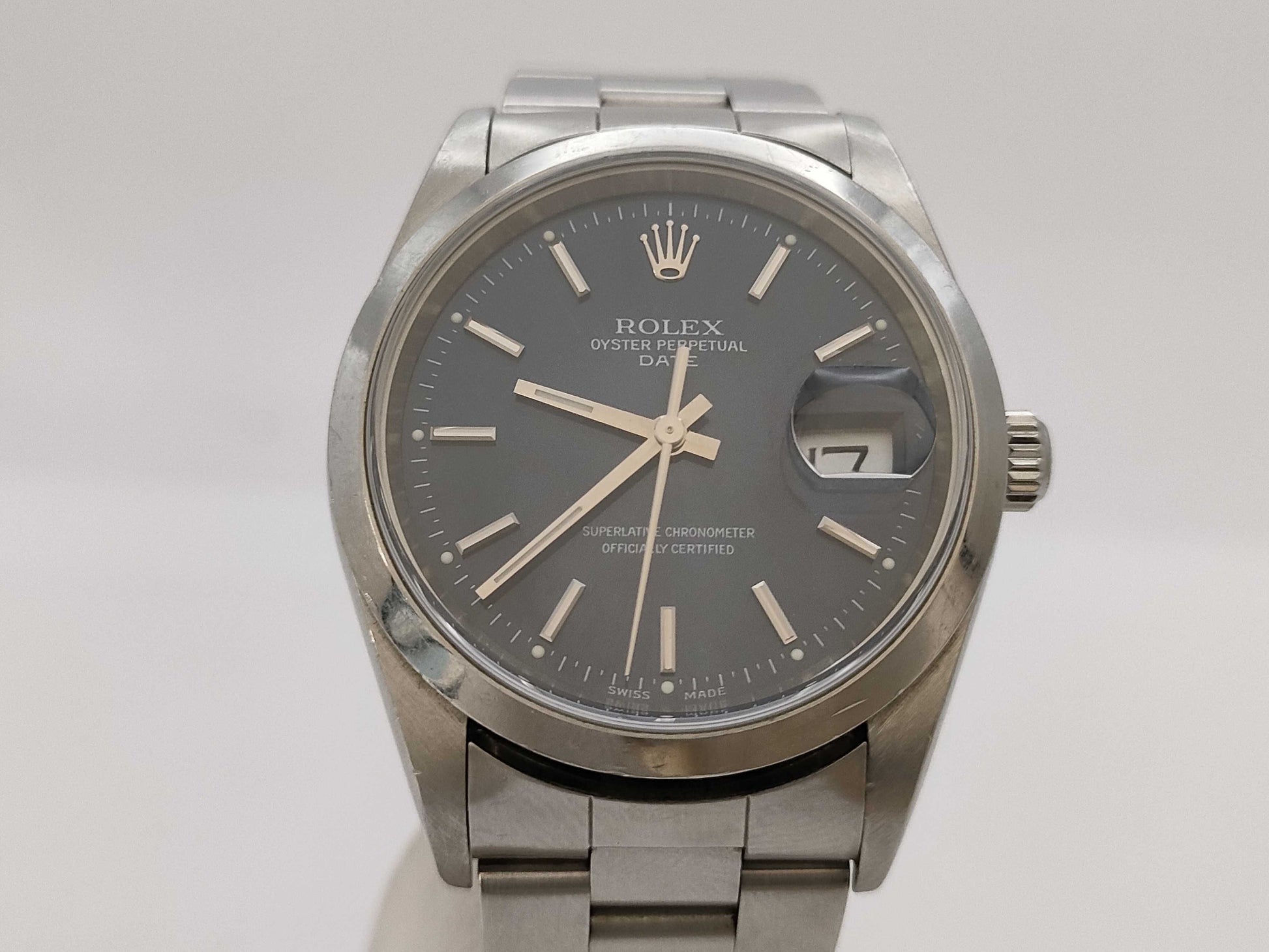 ROLEX 15200 A35*213 Blue Dial Boys' Watch