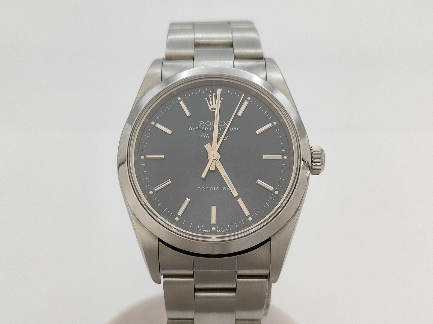 ROLEX Air-King 14000 A35*034 Blue Dial Boys' Watch