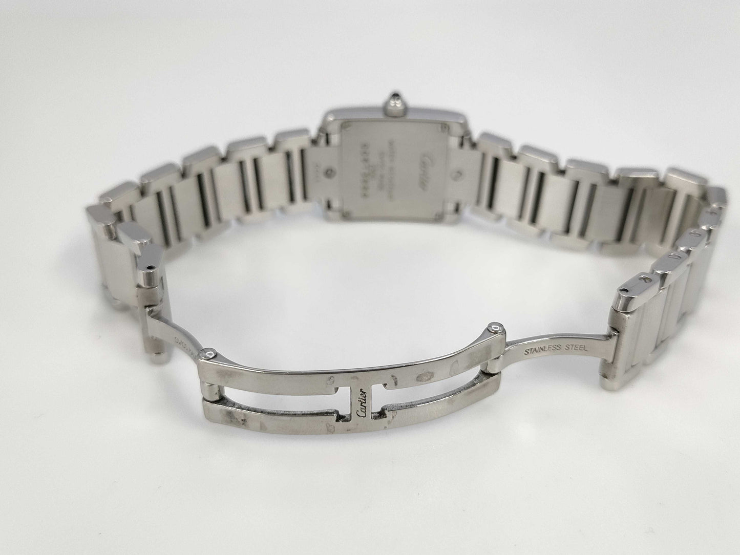 Cartier Tank Française SM W51008Q3 2300CC573550 Quartz Women's Watch