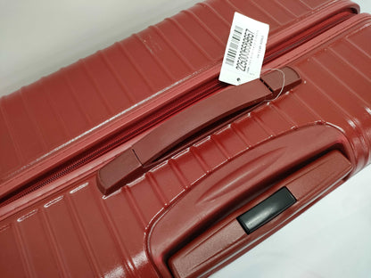 RIMOWA RIMOWA Polycarbonate Suitcase Red Carry-on Bag