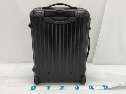 RIMOWA RIMOWA Polycarbonate Suitcase Black Carry-on Bag