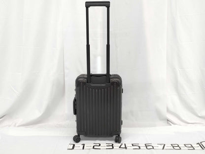 RIMOWA RIMOWA Aluminum Suitcase Black Carry-on Bag