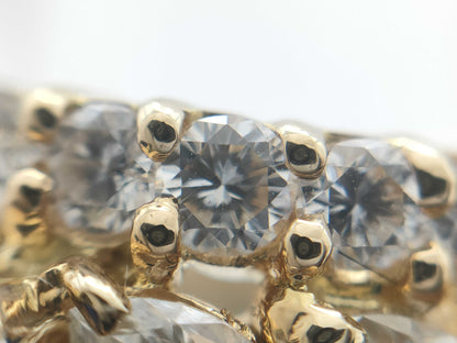 S1.160ct D2.17ct K18 11.6g Ring 