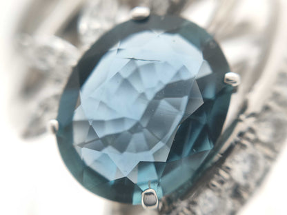 S2.14ct D0.43ct PT900 13.0g Ring 