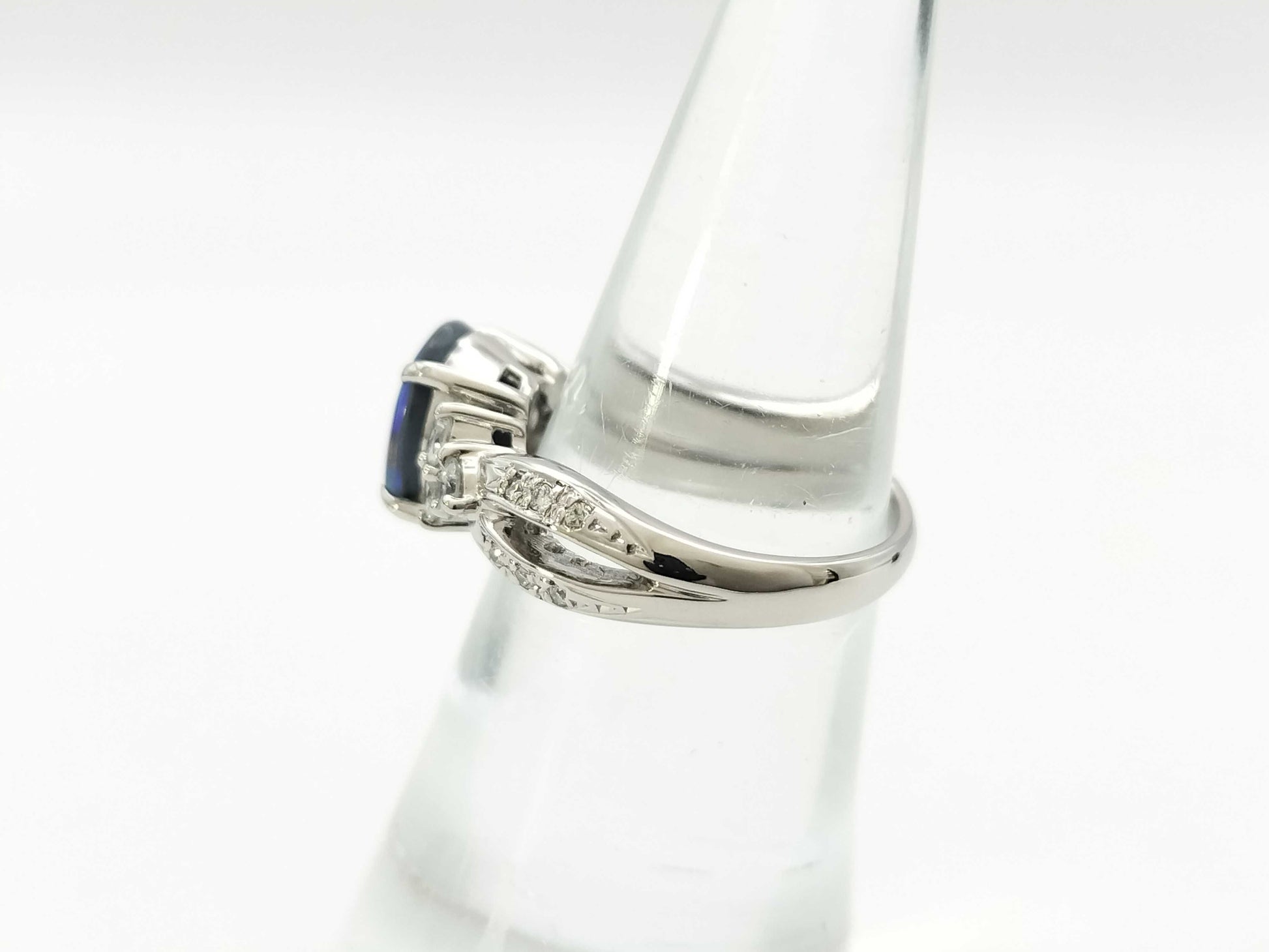 OP1.39ct D0.46ct Pt900 7.2g Ring 
