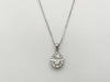 D1.015ct FD0.39ct Pt900/850 5.4g Necklace 