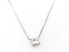 D1.005ct Pt900/850 3.3g Necklace 