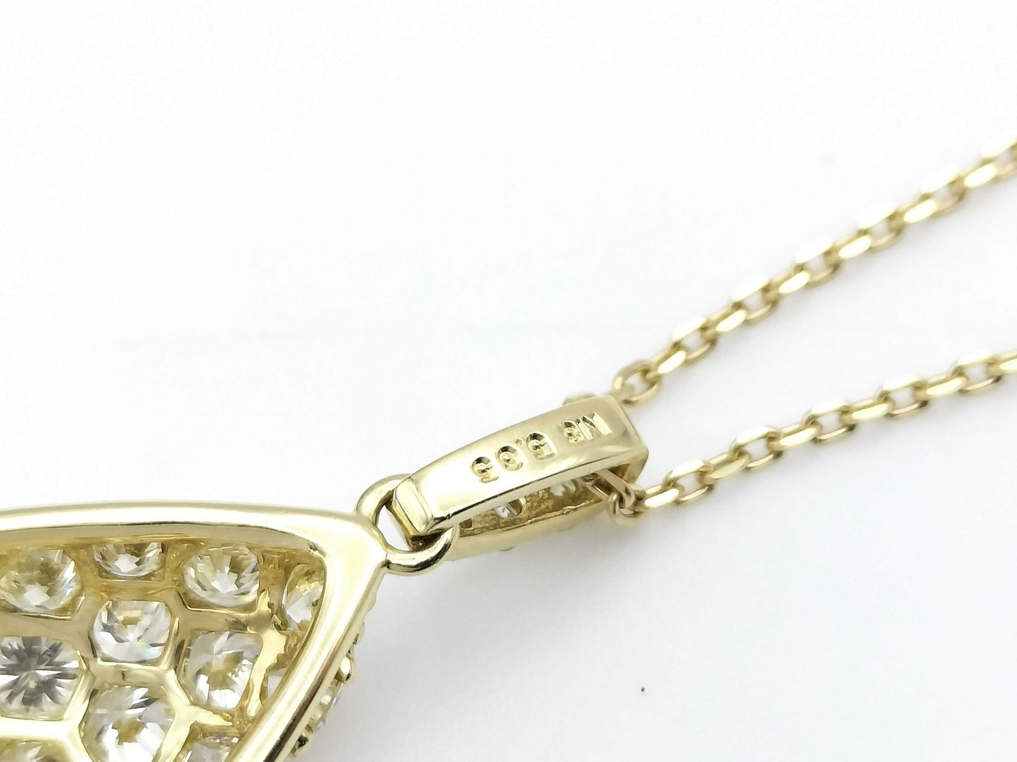 D5.65ct K18 9.9g Necklace 