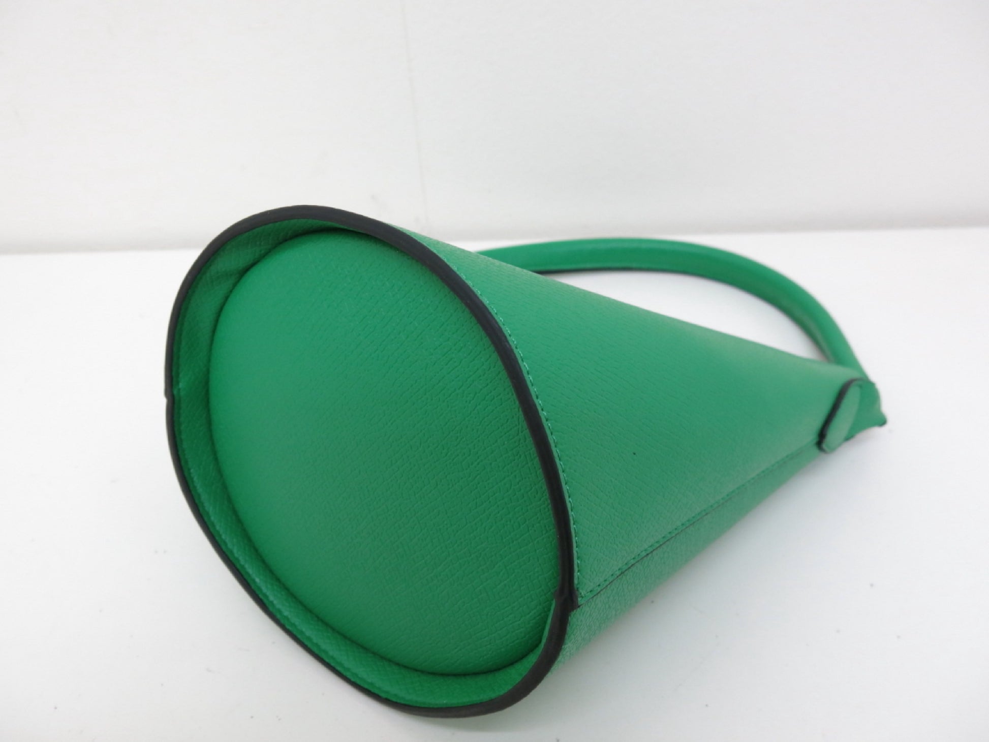 LONG CHAMP Longchamp Leather Handbag Green Handbag