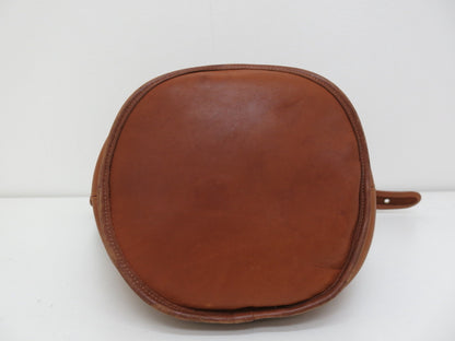 COACH COACH Old Coach Leather Shoulder Bag Brown Shoulder Bag