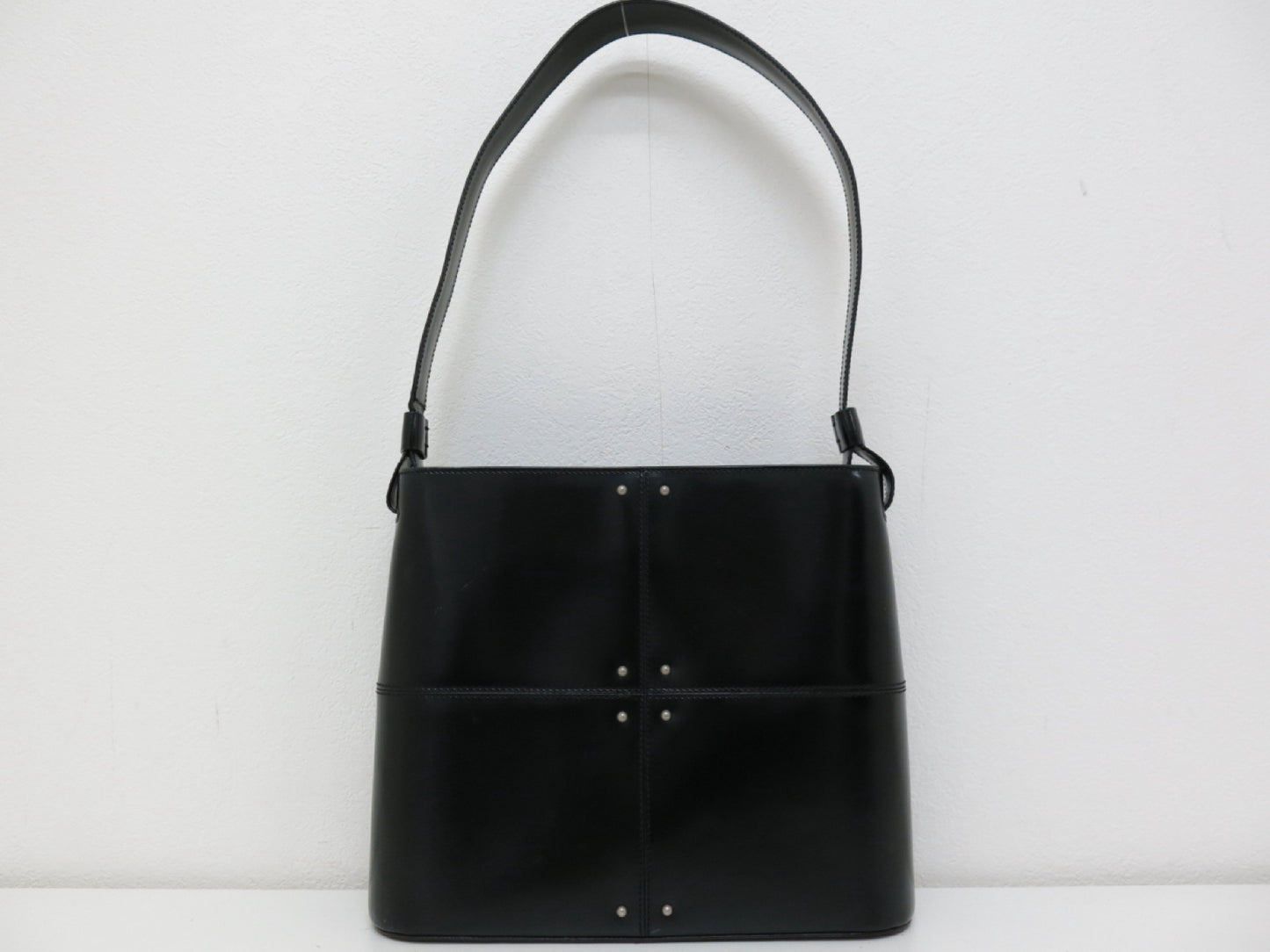 TODS TODS Leather One-Shoulder Black Shoulder Bag
