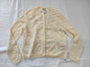 HERMES Margiela-era cashmere cardigan with fish print, size ME