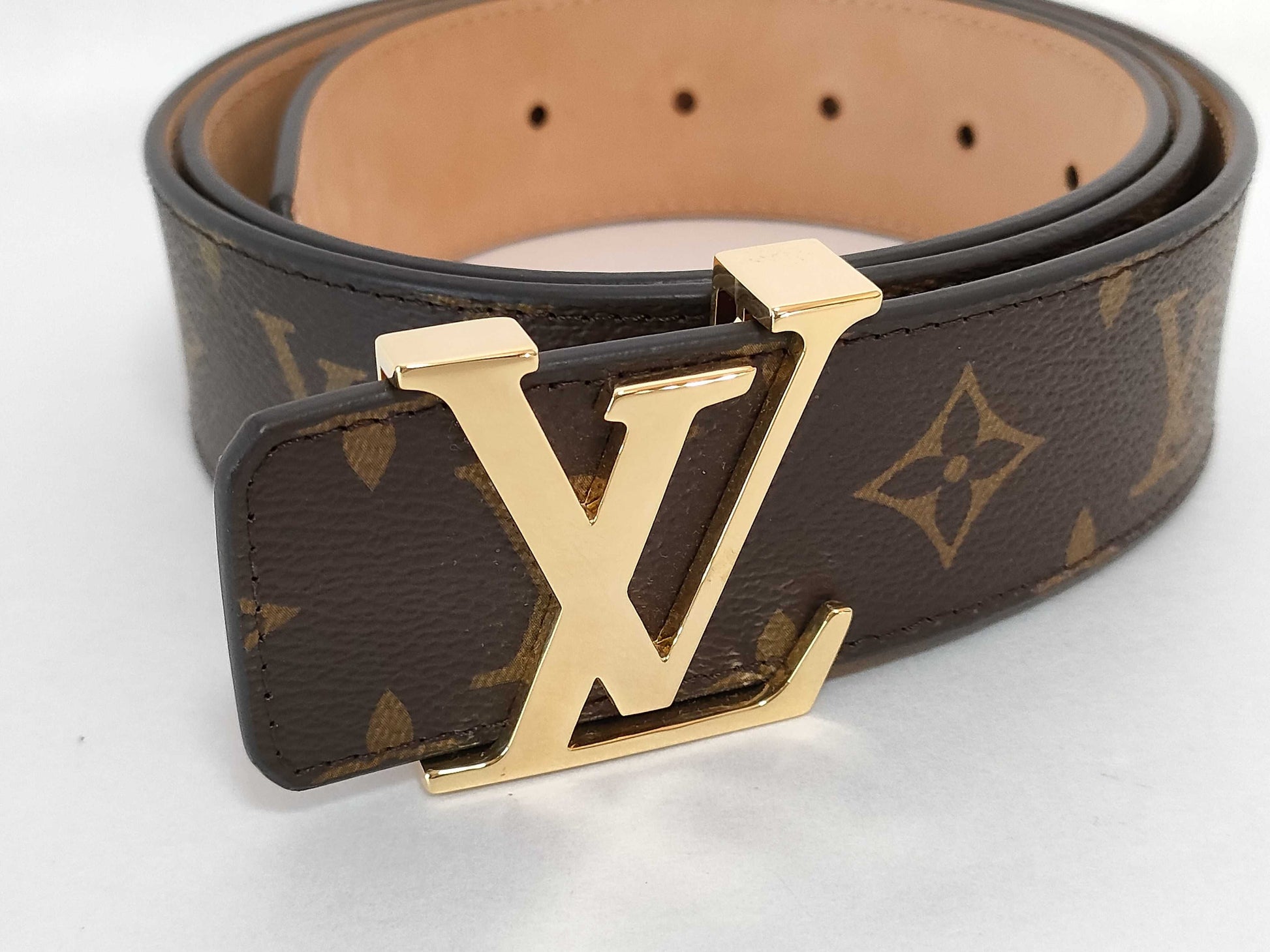 LOUIS VUITTON Monogram Louis Vuitton Belt Size 105 Belt