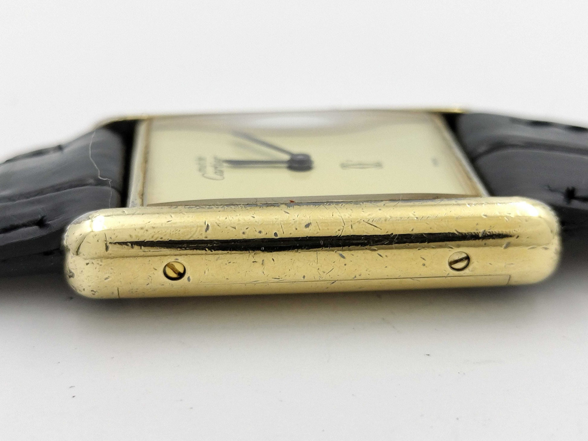 Cartier Must Tank 6076325 Manual Winding Women's Watch