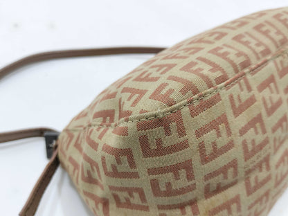 FENDI Mamma Zucchino Handbag Pink Mamma Bucket Handbag