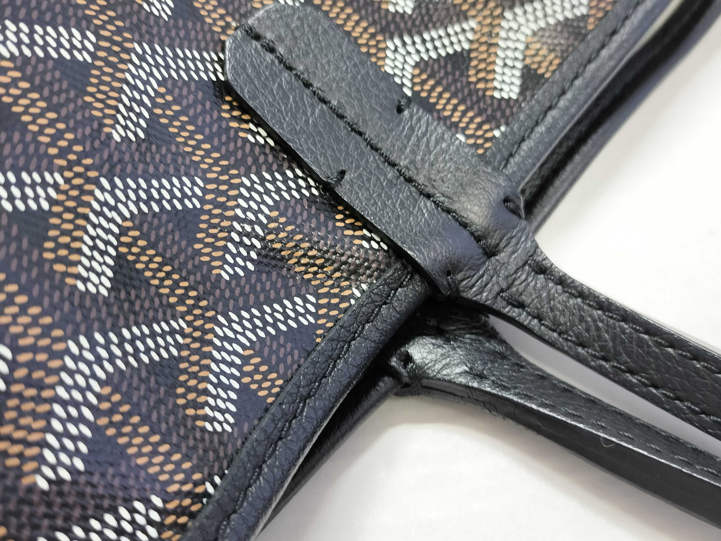 GOYARD Saint Louis Tote Bag with Pouch, Black