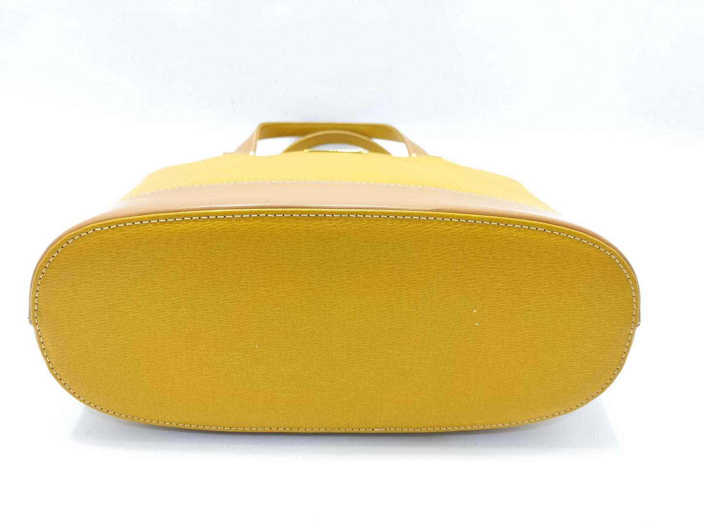 BURBERRY Yellow Handbag