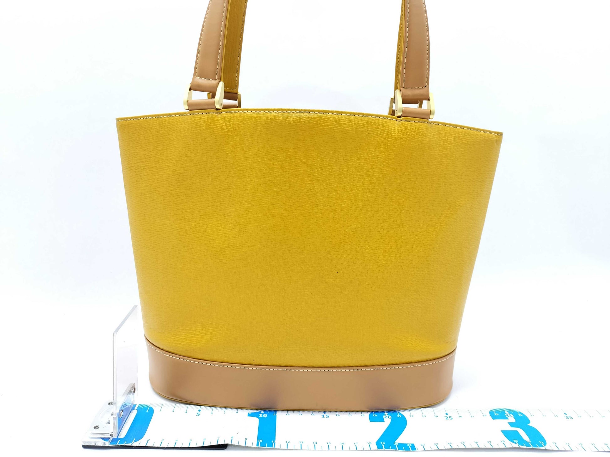 BURBERRY Yellow Handbag