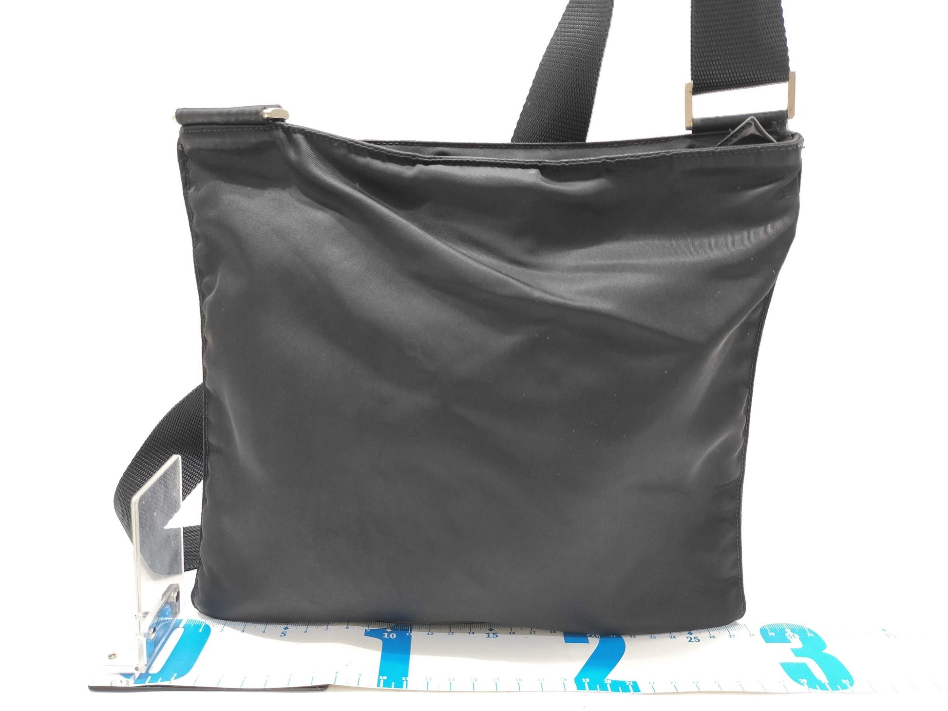 PRADA Nylon Prada Shoulder Bag Nylon Black Shoulder Bag