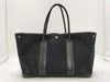 HERMES Garden Party Tote Bag Black Tote Bag
