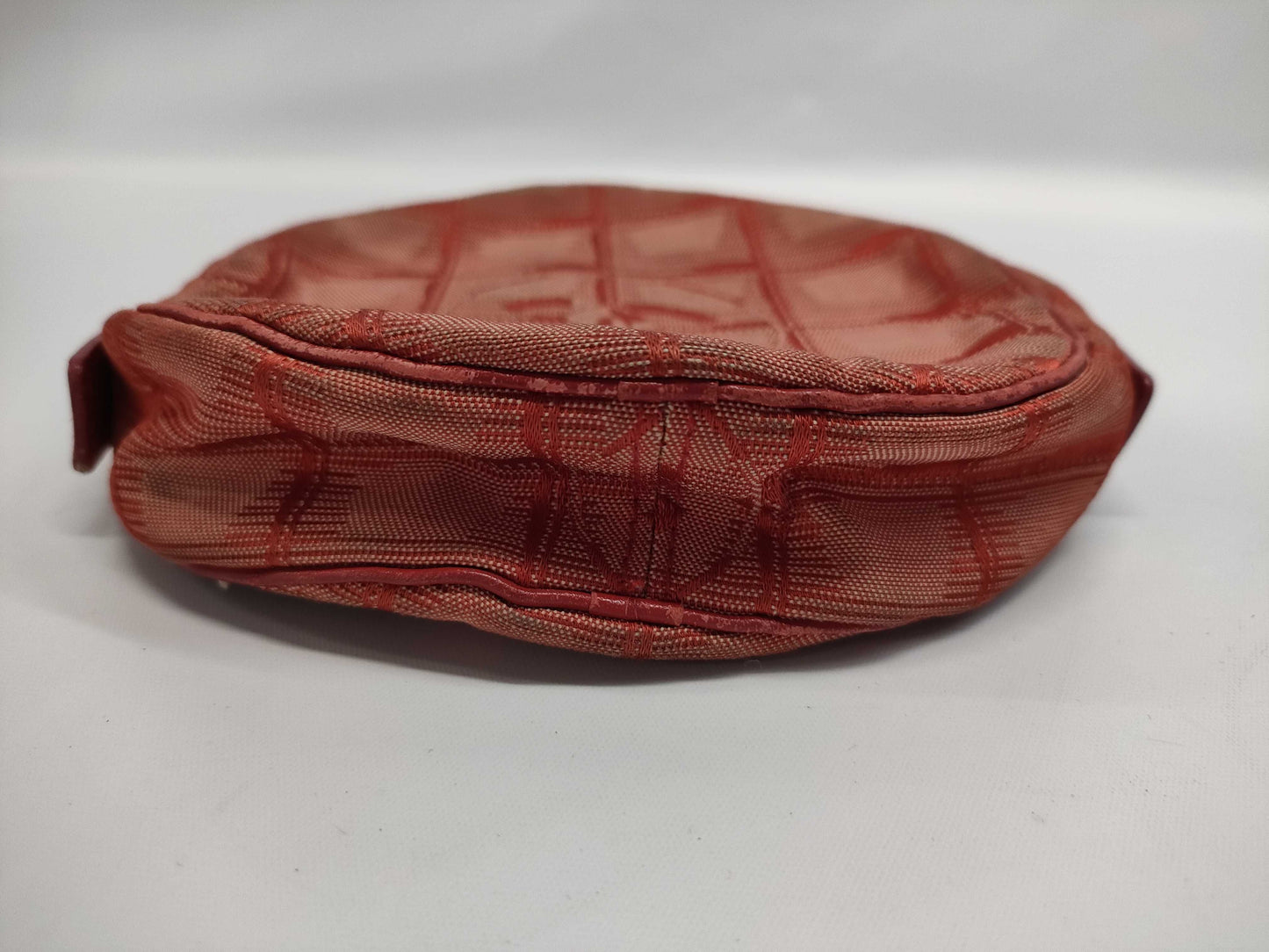 CHANEL New Travel Line Sports Pouch Coco Mark Red Blue Pouch