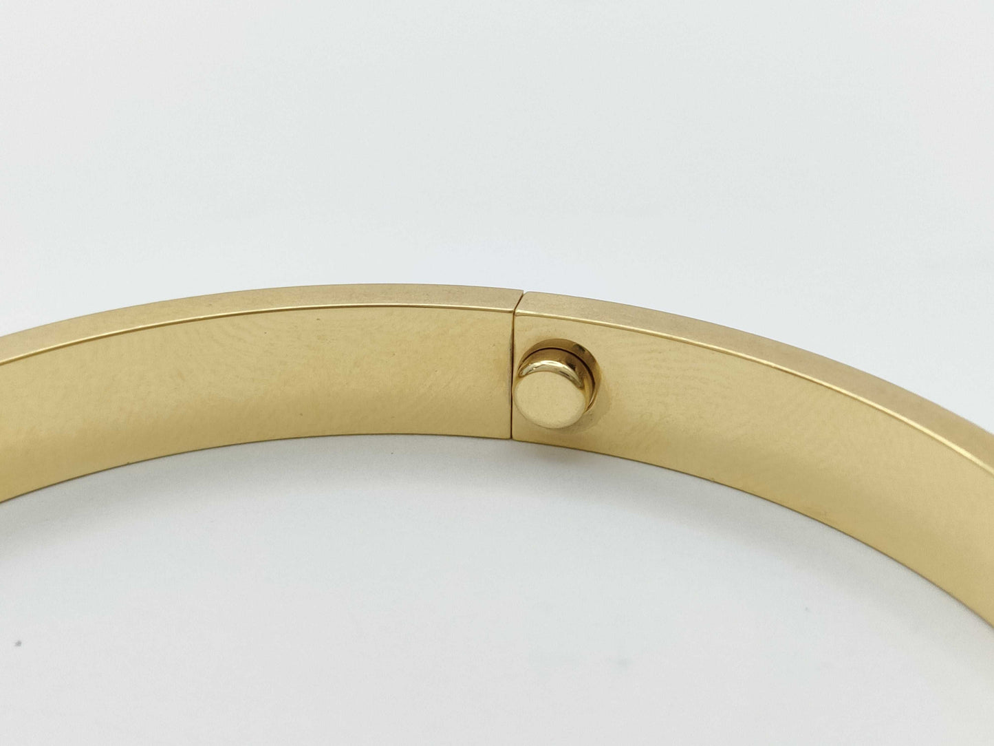 Cartier New Love Bracelet Medium Model #19 YG Au750 36.3g Bracelet/Bangle 