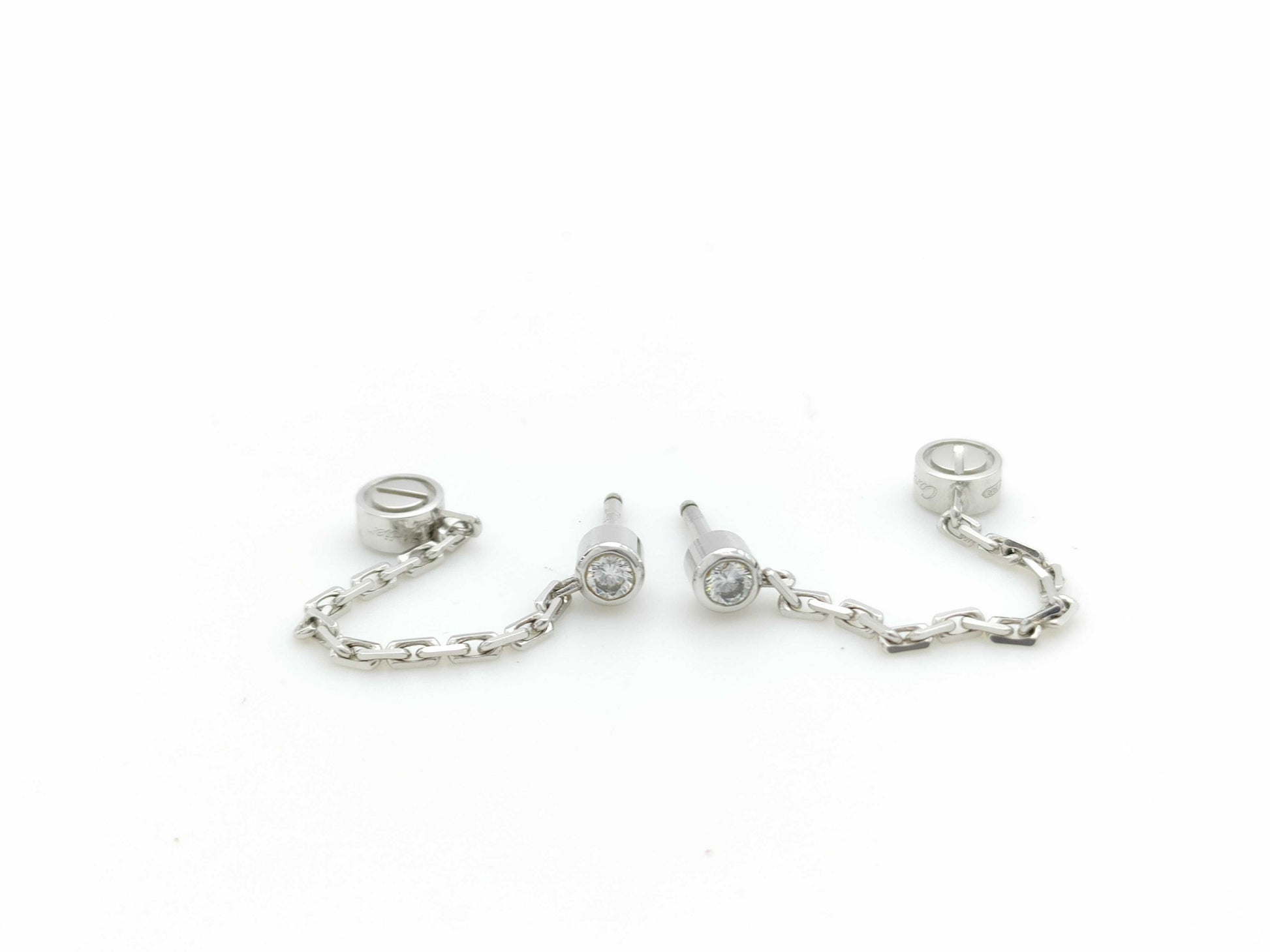 Cartier Love 1PD/1PD WG 750 2.8g Earrings 