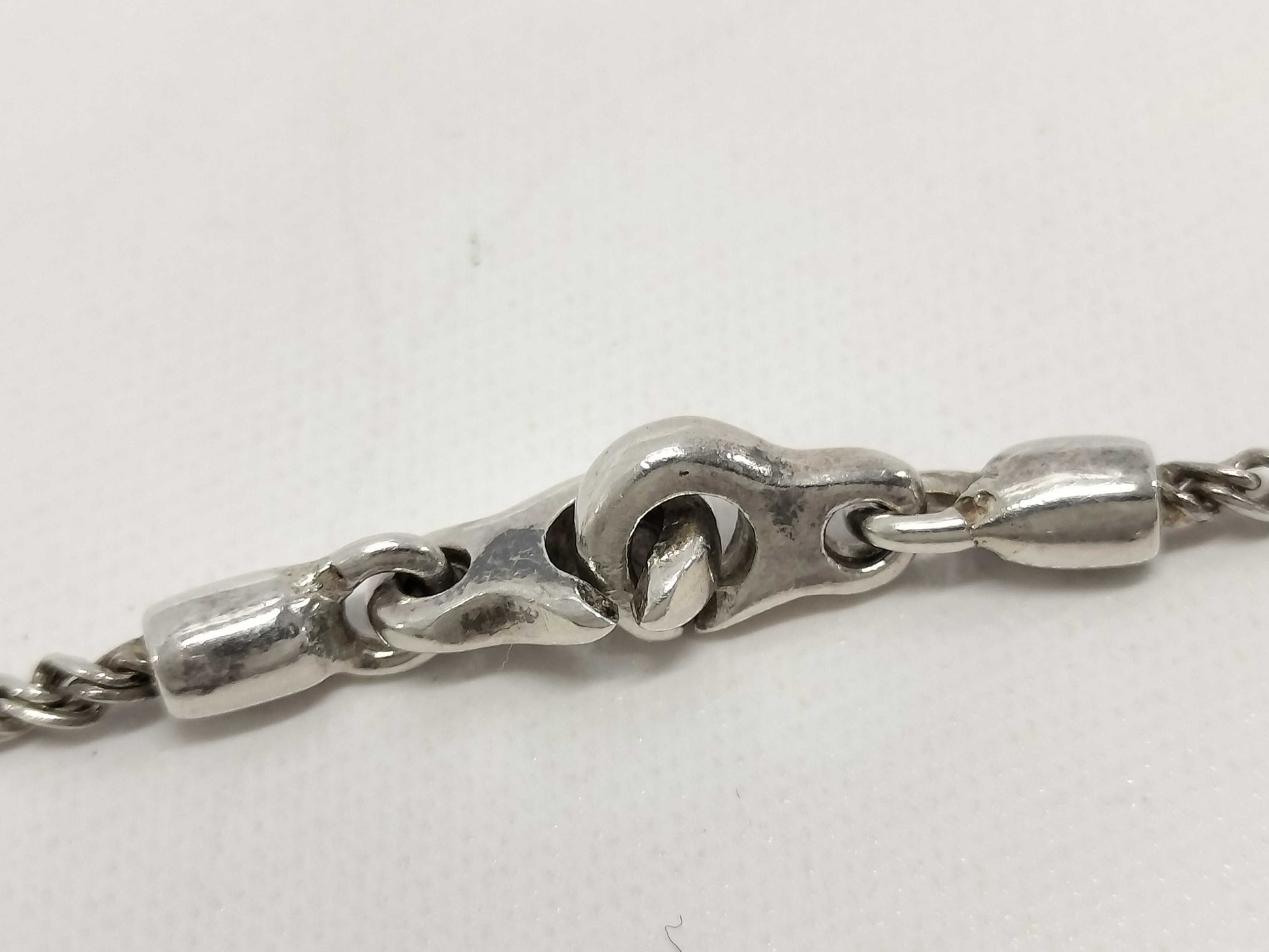 Tiffany & Co. Tiffany Necklace Heart Arrow Twist Chain SV925 750YG 12.4g Necklace