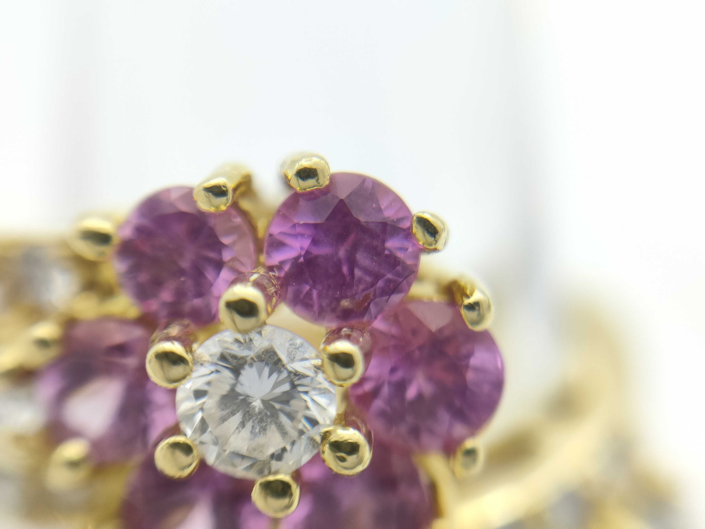 Ponte Vecchio S1.88ct D1.15ct K18 9.4g Ring 