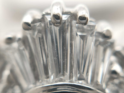 S2.555ct D0.82ct PT900 12.3g Ring 