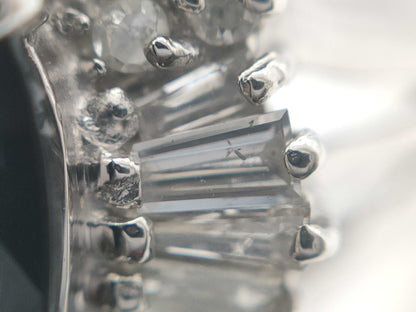 S2.65ct D0.37ct PT900 5.0g Ring 