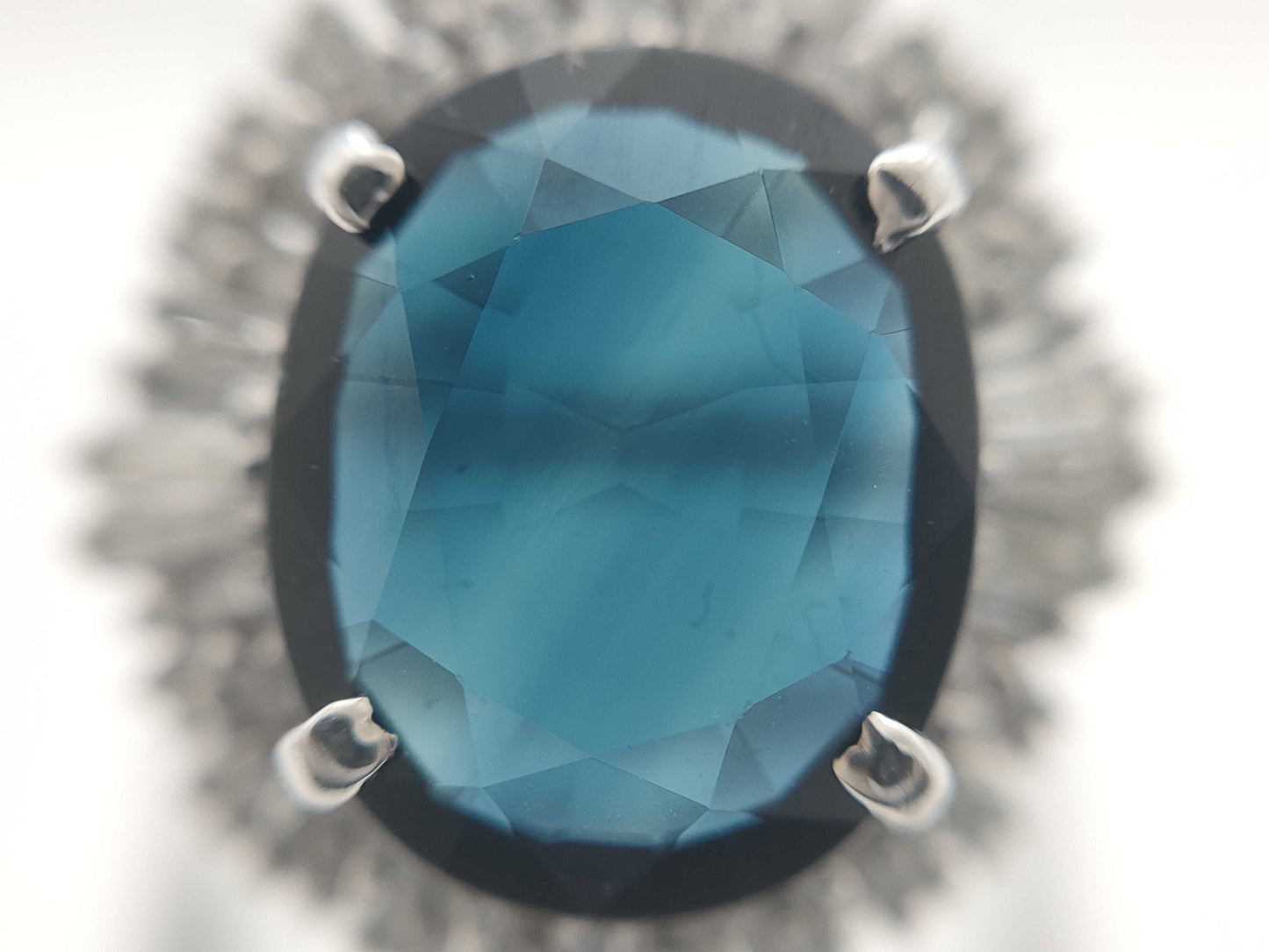 S2.65ct D0.37ct PT900 5.0g Ring 