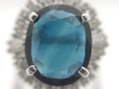 S2.65ct D0.37ct PT900 5.0g Ring 