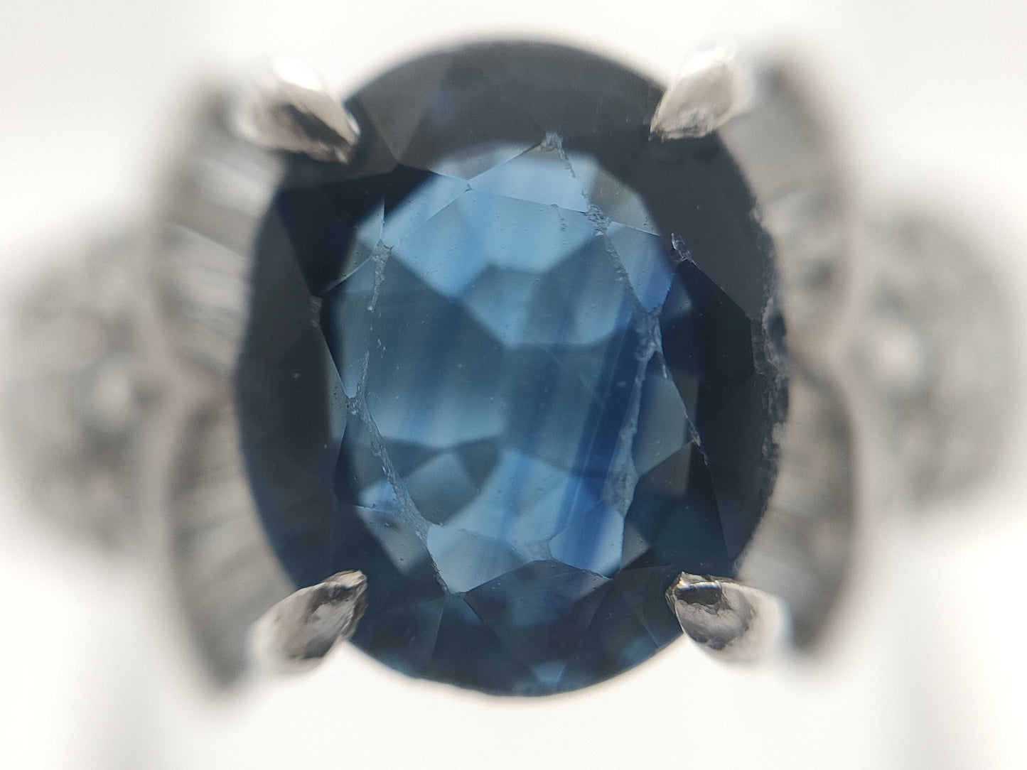 S2.50ct D0.70ct PT900 8.4g Ring 