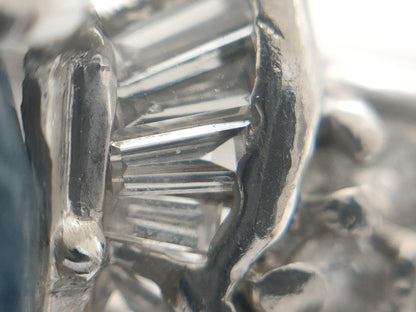 S2.50ct D0.70ct PT900 8.4g Ring 