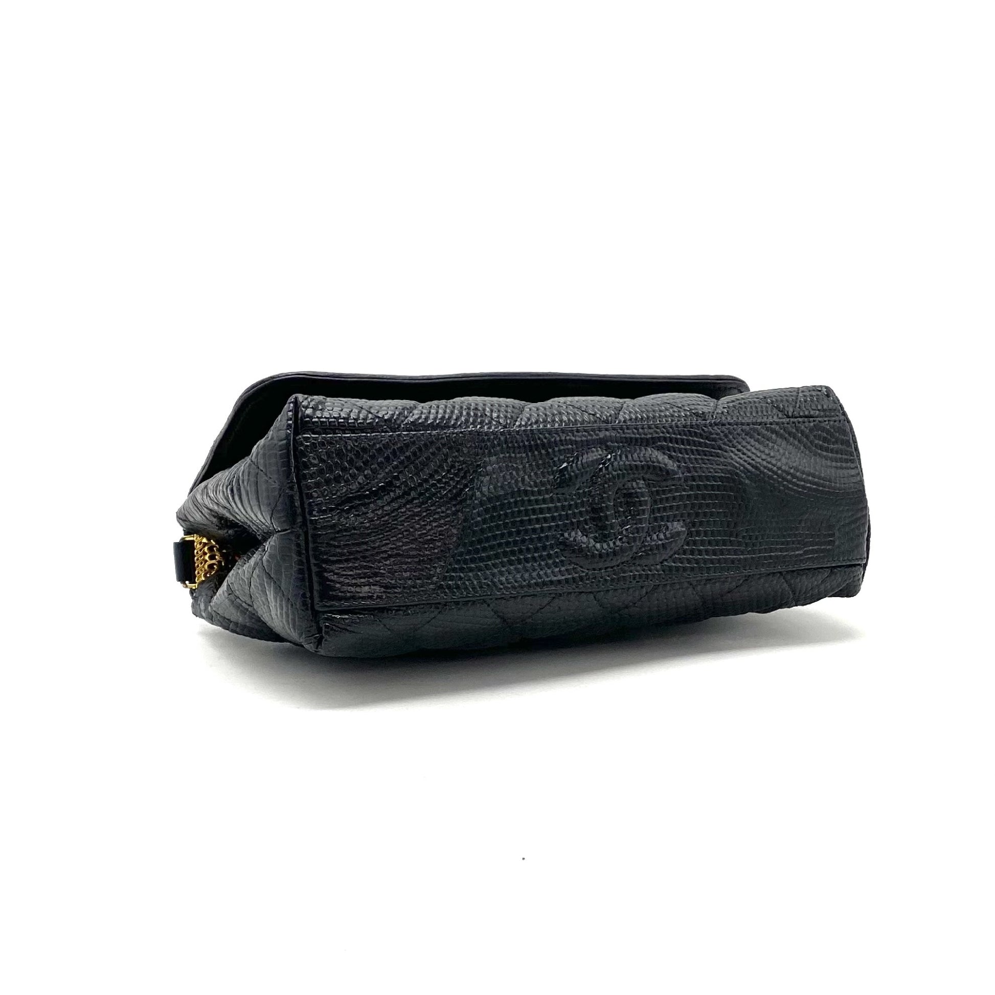 CHANEL CHANEL Coco Mark Lizard 6-Chain Shoulder Bag7 Shoulder Bag