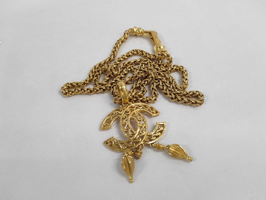 CHANEL CHANEL Coco Mark Chain Belt GLD Belt